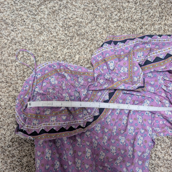 SEA New York NWT Lilac Perry Border One Shoulder Midi Dress - Picture 11 of 15